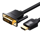 Vention HDMI - DVI átalakító kábel 5m fekete (ABFBJ) (ABFBJ)