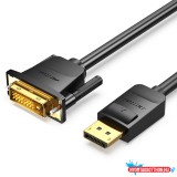VENTION KÁBEL DP to DVI Kábel 1M Black