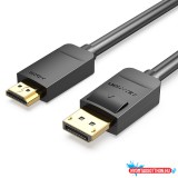 VENTION KÁBEL DP to HDMI Kábel 3M Black