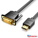 VENTION KÁBEL HDMI to DVI Kábel 1.5M Black