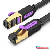 VENTION KÁBEL Lapos Cat.7 Patch 1M Fekete