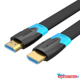 VENTION KÁBEL Lapos HDMI 2M Fekete