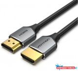 VENTION KÁBEL Ultra Thin HDMI M to M HD Kábel 0.5M Gray Aluminum Alloy Type