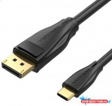 VENTION KÁBEL USB-C to DP Kábel 1.5M Black