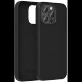 Vention Liquid iPhone 15 Plus fekete szilikon MagSafe tok (KUFB0-20)