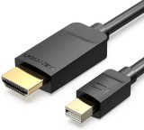 Vention Mini DisplayPort to HDMI Cable 1,5m Black HABBG