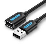 Vention USB 2.0 A Male to A Female Extension Cable 5m Black CBIBJ