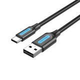 Vention USB 2.0 A Male to C Male 3A Cable 1m Black COKBF