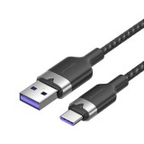 Vention USB 2.0 A Male to C Male 6A Aluminum Alloy Type cable 2m Black CTOBH