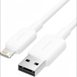 Vention USB 2.0 Type-A Male to Lightning Male 2.4A Cable 1M White PVC Type (LAMWF)