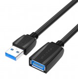 Vention USB 3.0 A Male to A Female Extension Cable 3m Black VAS-A45-B300