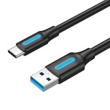 Vention USB 3.0 A - USB-C kábel 1m fekete (COZBF) (COZBF)