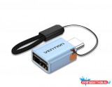 VENTION USB 3.1 Type-C M to USB FeM OTG Adapter with Lanyard Gray