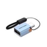 Vention USB 3.1 Type-C Male to USB Female OTG Adapter Blue CUBH0