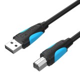 Vention USB-A 2.0 -> USB-B 2.0 Cable 8m Black VAS-A16-B800