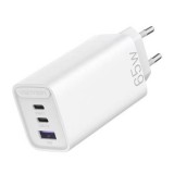 Vention USB-A 2xUSB-C hálózati töltő 2.4A fehér (FEDW0-EU) (FEDW0-EU)