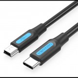 Vention USB-C 2.0 to Mini USB 2A Cable 2m Black (COWBH)