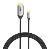 Vention USB-C - HDMI kábel 2m fekete (CRBBH) (CRBBH)