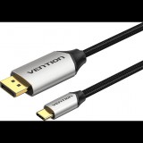 Vention USB-C to DP2.1 16K HD Cable 1.5M Gray Aluminum Alloy Type (CGWHG)
