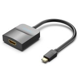 Vention USB-C to HDMI Adapter Black TDCBB