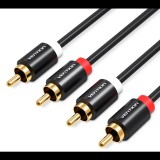 Vention VAB-R06-B300 2x RCA apa - 2x RCA apa Kábel (3m) (VAB-R06-B300)