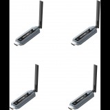 Vention Wireless HDMI Transmitter and Receiver (1*4) Kit Gray (ADPH0-4)