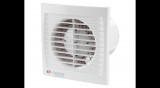 Vents 125 Silenta-STHL Alacsony Zajszintű és Energiafogyasztású Ventilátor Lapos Előlappal Páraérzékelővel, Időkapcsolóval és Golyóscsapággyal