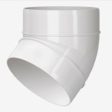 Vents Könyök idom légcsatornához 45 fok - 100