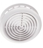 Vents MV 100 PF Diffúzőr, szúny.hálóval, ABS