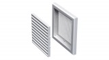 Vents MV 100 s Műanyag Szellőzőrács Csőcsatlakozó Nélkül