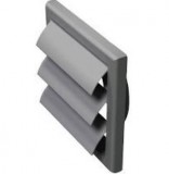 Vents MV 100 VJ Szellőzőrács grav.redőnnyel, csőcsatlakozóval szerelve