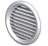 Vents MV 80 bvs kerek szellőzőrács, rovarok elleni védőhálóval