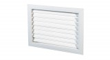 Vents NUN 400x400 Ipari Szellőzőrács Műanyag Keret és Lamellák