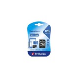 Verbatim 128GB MicroSDXC Premium UHS-I Class10 + Adapter 44085