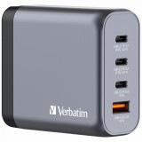 Verbatim 140W 4-Port GaN Wall Charger Grey 32203