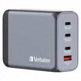 Verbatim 200W 4-Port GaN Wall Charger Grey 32204