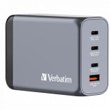Verbatim 240W 4-Port GaN Wall Charger Grey 32205