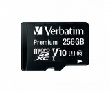 Verbatim 256GB microSDXC Premium U1 Class 10 + adapterrel 44087