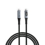 Verbatim 31849 USB-C apa - USB-C apa Adat és töltőkábel 1,2m - Fekete (31849)