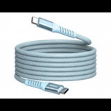 Verbatim 31856 USB-C apa - USB-C apa 3.0 100W Mágneses adat és töltő kábel 1,2m - Kék (31856)