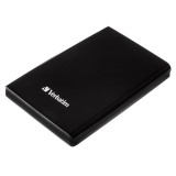 Verbatim 32180 külső SSD meghajtó 256 GB USB C-típus 3.2 Gen 1 (3.1 Gen 1) Fekete