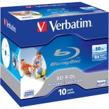 Verbatim 43736 írható Blu-Ray lemez BD-R 50 GB 10 dB (43736)