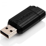 Verbatim 64GB Pinstripe USB2.0 Black 49065