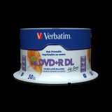 Verbatim 97693 írható DVD 8,5 GB DVD+R DL 50 db