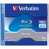Verbatim BD-R 50GB 6X Scratchguard Plus Blu-Ray Normál Tokban (1)