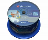 Verbatim BD-R 6X 25 GB HTL Nyomtatható Blu-Ray Lemez - Cake (50)