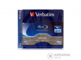 Verbatim BD-R Blu-Ray kétrétegű lemez 50GB, 6x, normál tokban