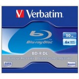 Verbatim BD-R írható két rétegű Blu-Ray lemez 50GB nyomtatható normál tok (43736) - Lemez