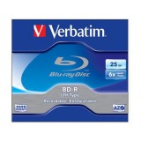 Verbatim brv-6n bd-r nyomtatható normál tokos blu-ray lemez ver437123