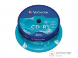 Verbatim CD-R 700 MB, 80min, 52x, hengeren (25db)